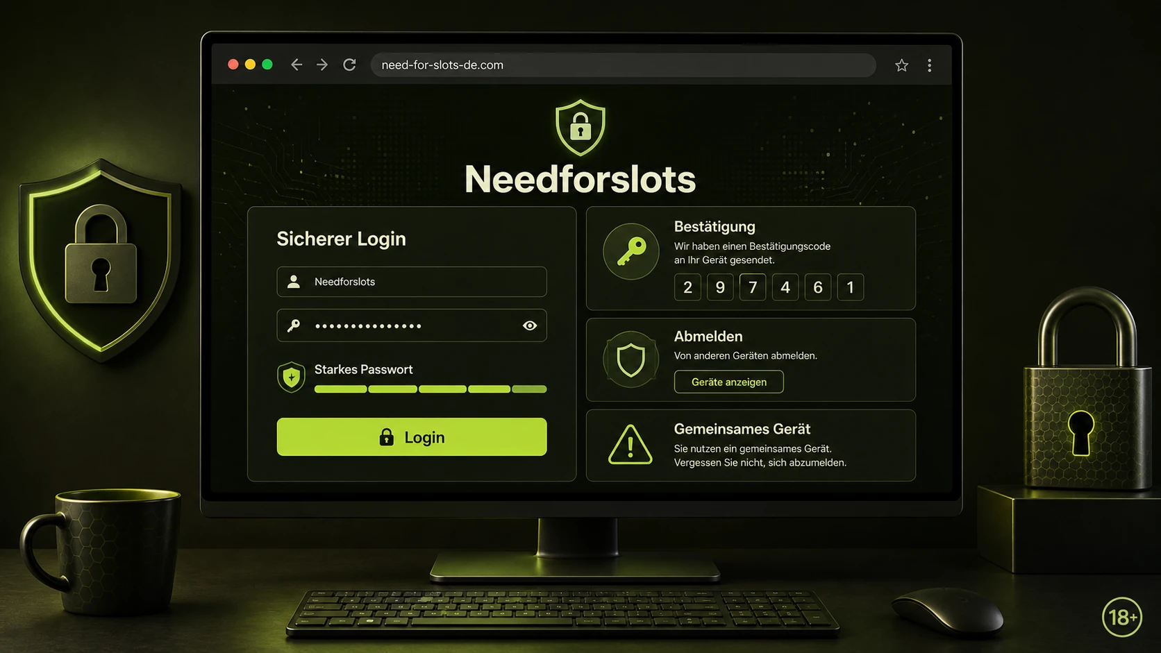 Sicherheit beim Login